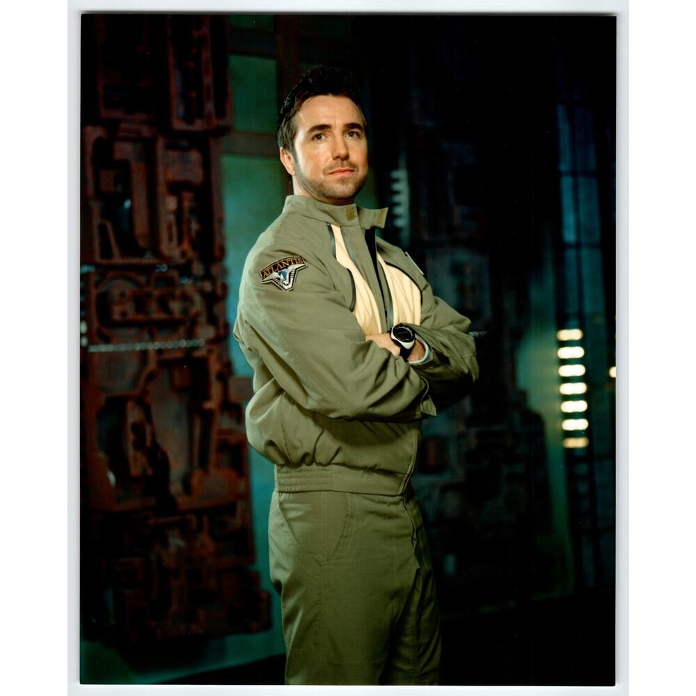 1990s Stargate Atlantis Press Photo Sci-Fi TV Show Actor Uniform